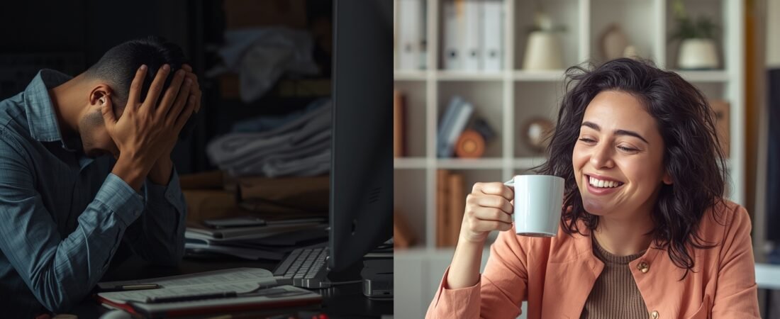 Burnout: Sinais, Prevenção e Recuperação Durante a Transição de Carreira