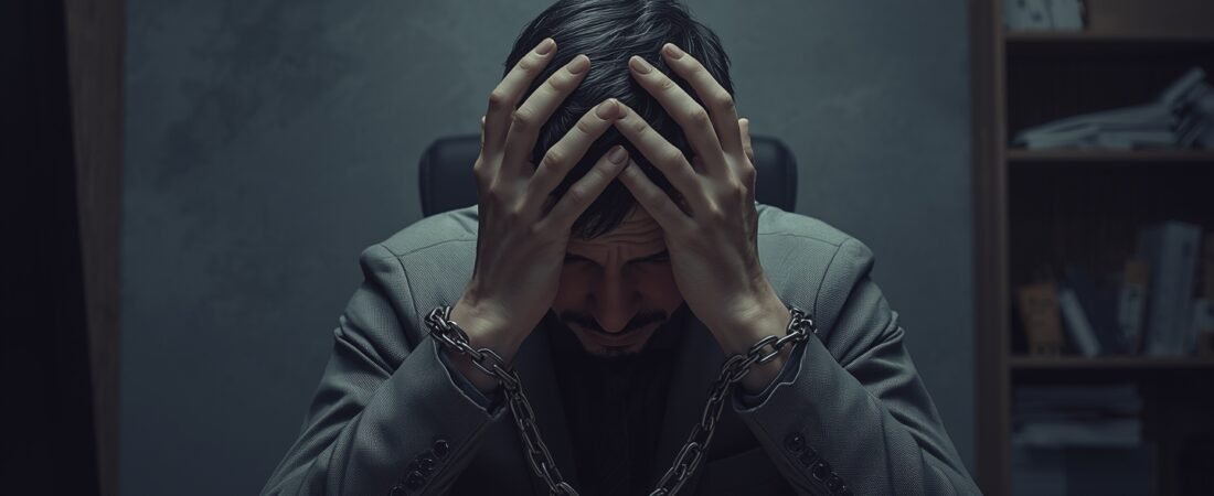 Os 7 Erros que me Mantiveram Preso num Emprego Ruim por Anos